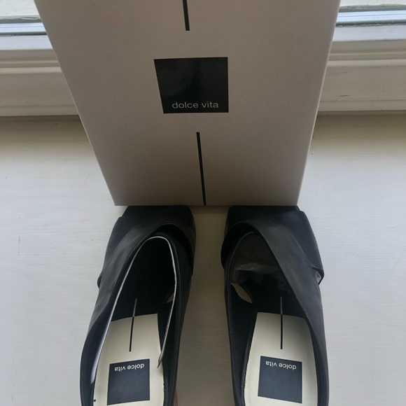 Dolce Vita Crisscross Javi in Black Leather. NWT. - Picture 5 of 7